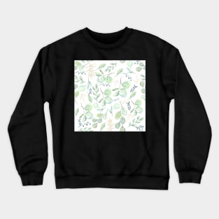 Eucalyptus pattern Crewneck Sweatshirt